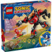 LEGO Knuckles Vs. Il Mech Egg Crusher Del Dr. Eggman Con 2 Minifigure - 77005, Anelli E Smeraldi Del Caos Per Bambini 8+