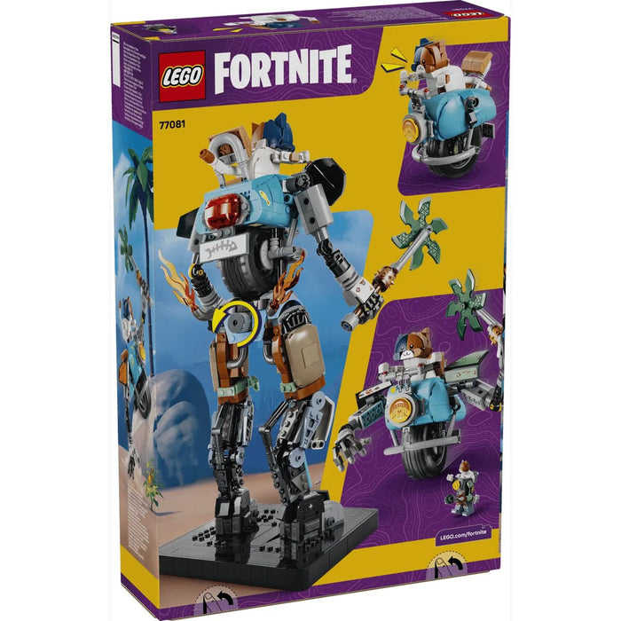 LEGO Kit - 77081, Action Figure Giocattolo Con Piccone Artigli Potenti E Ruota Girevole, Regalo Per Gamer Da 12 Anni