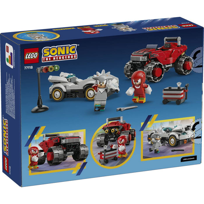 LEGO Auto Di Silver Vs Monster Truck Di Knuckles - 77118