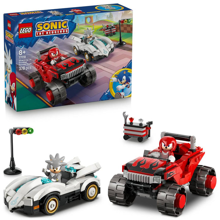LEGO Auto Di Silver Vs Monster Truck Di Knuckles - 77118