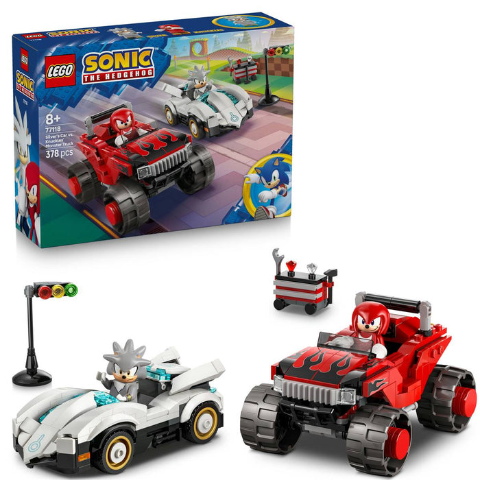 LEGO Auto Di Silver Vs Monster Truck Di Knuckles - 77118