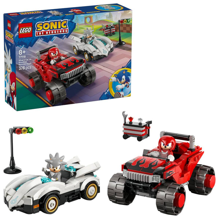 LEGO Auto Di Silver Vs Monster Truck Di Knuckles - 77118