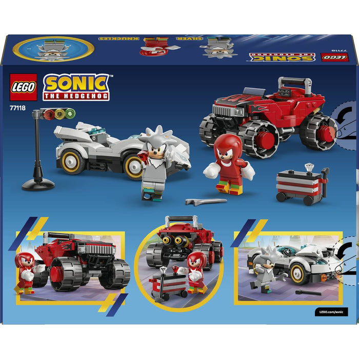 LEGO Auto Di Silver Vs Monster Truck Di Knuckles - 77118
