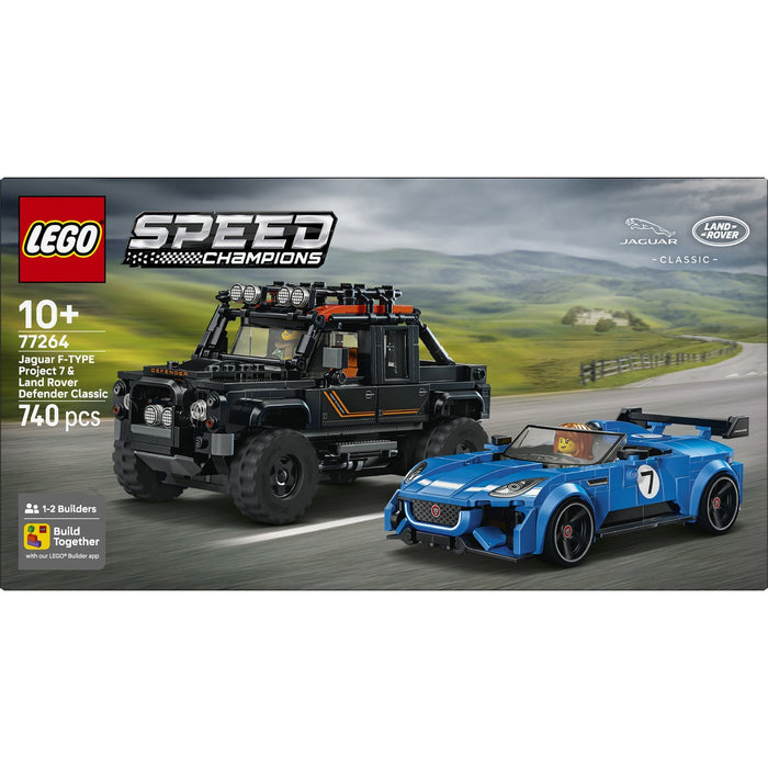 LEGO Jaguar Project 7 E Land Rover Defender