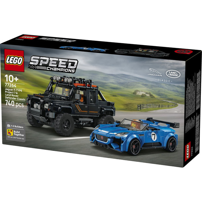 LEGO Jaguar Project 7 E Land Rover Defender