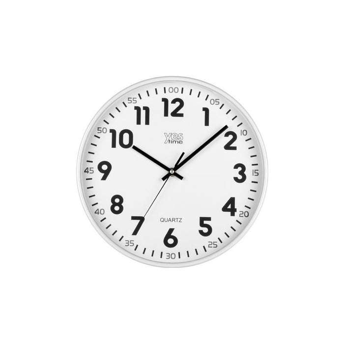 LOWELL Orologio Da Parete Con Movimento Continuo Bianco In Abs