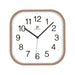 LOWELL Orologio Da Parete Con Movimento Continuo Nocciola Abs
