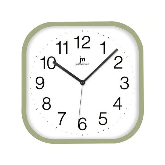 LOWELL Orologio Da Parete Con Movimento Continuo Verde Abs