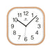 LOWELL Orologio Da Parete Con Movimento Continuo Color Naturale Abs