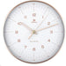 LOWELL Orologio Da Parete Con Movimento Continuo In Alluminio Rose Gold