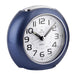 LOWELL Sveglia Analogica Con Movimento Continuo Silenzioso, Luce, Snooze E Suoneria Crescendo Bip Bip Blu