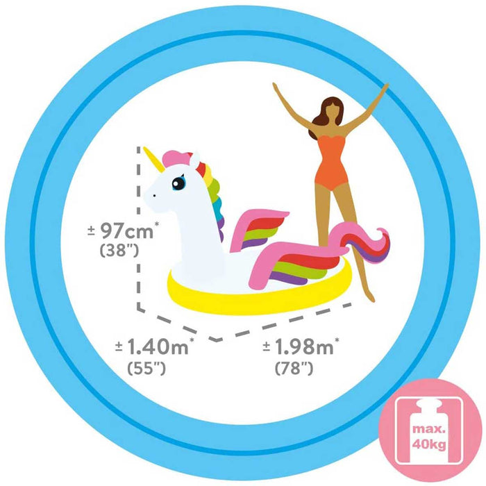 INTEX Cavalcabile Unicorno - I57561