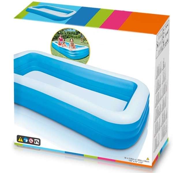 INTEX Piscina Family 3 Anelli 305 X 183 X 56 Cm - I58484