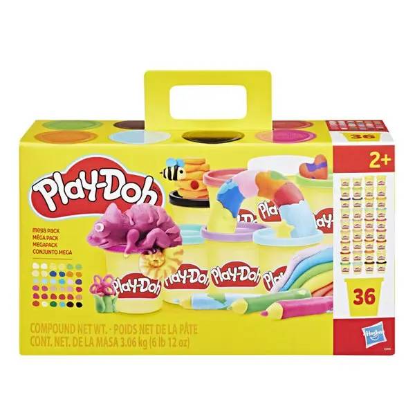 HASBRO Play-Doh Mega Pack 36 Vasetti - F24665L0
