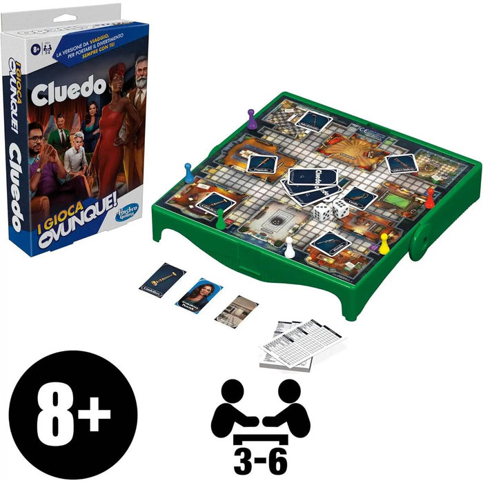 HASBRO Cluedo Gioca Ovunque - F8251ICO1