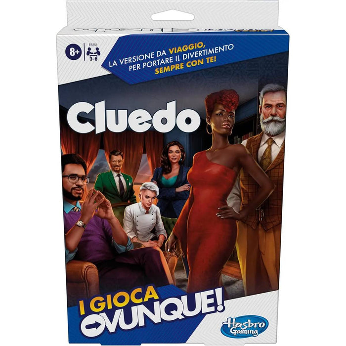 HASBRO Cluedo Gioca Ovunque - F8251ICO1
