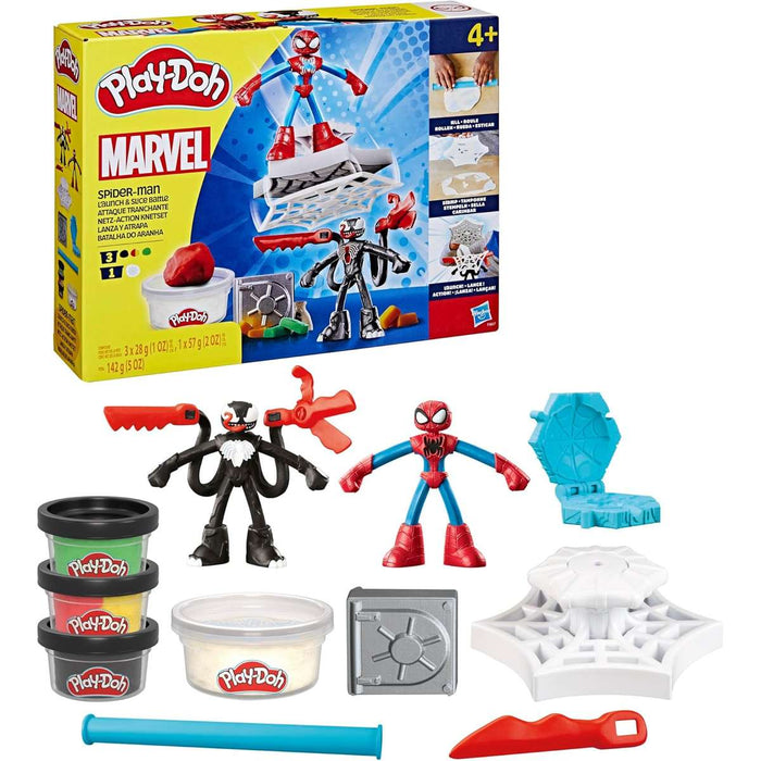 HASBRO Play-Doh Splay-Doh Launch & Slice Battle - F98275L0