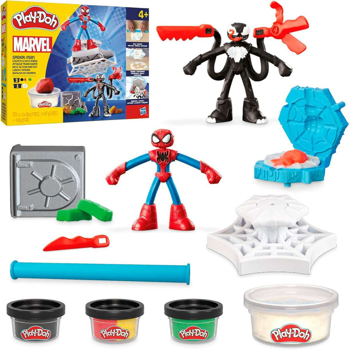 HASBRO Play-Doh Splay-Doh Launch & Slice Battle - F98275L0