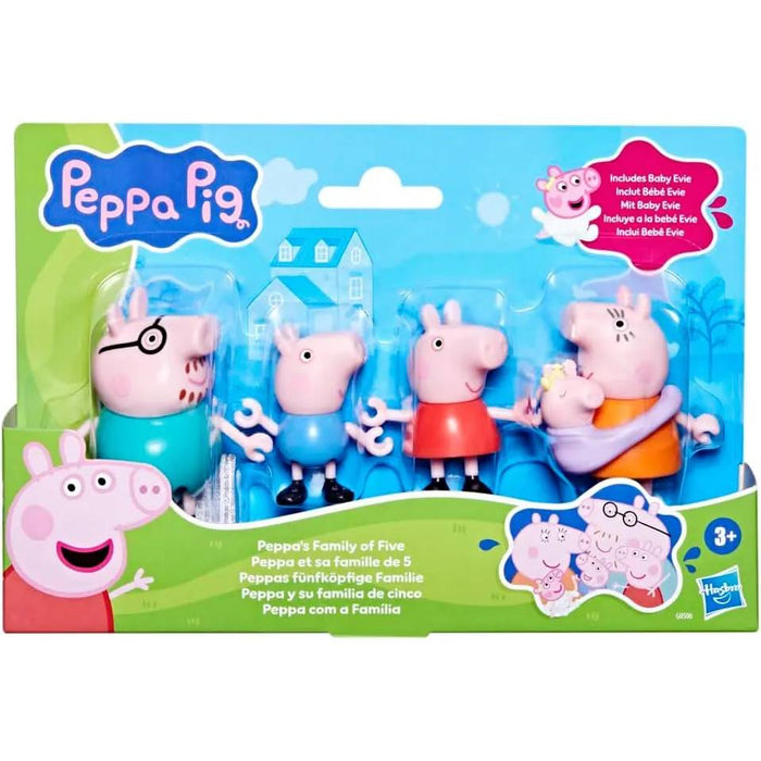 HASBRO Peppa Pig La Famiglia 5 Personaggi - G05065L0