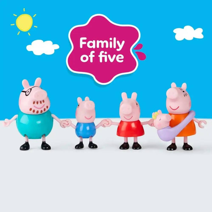 HASBRO Peppa Pig La Famiglia 5 Personaggi - G05065L0