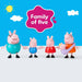 HASBRO Peppa Pig La Famiglia 5 Personaggi - G05065L0
