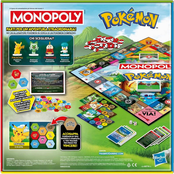 HASBRO Monopoly Pokemon - G0716103