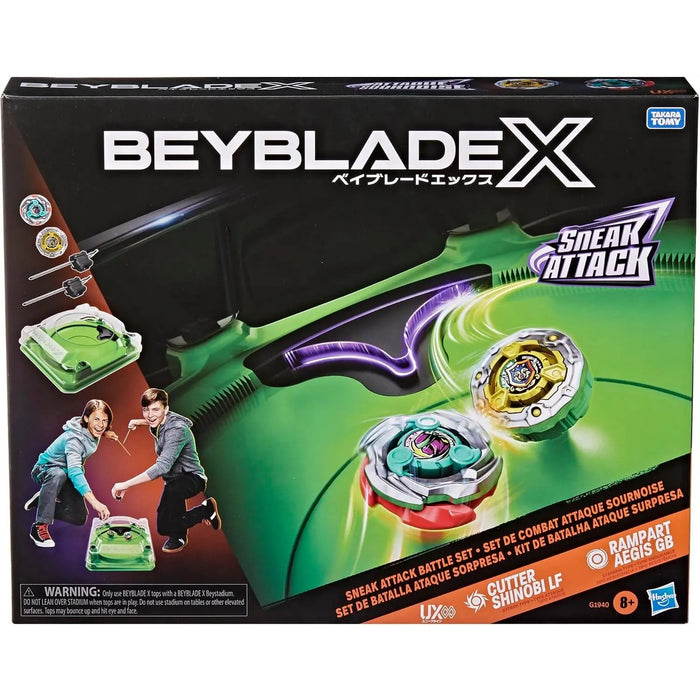 HASBRO Beyblade X Sneak Attack Battle Set