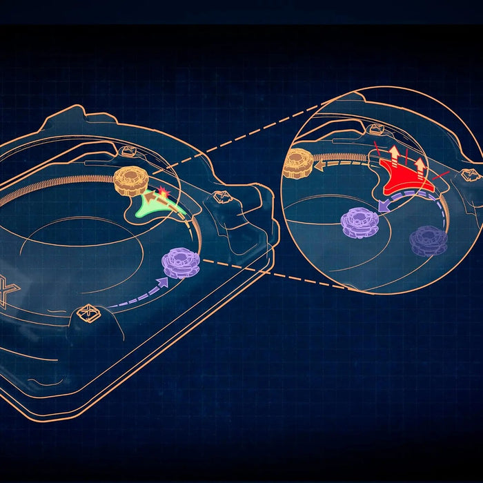 HASBRO Beyblade X Sneak Attack Battle Set