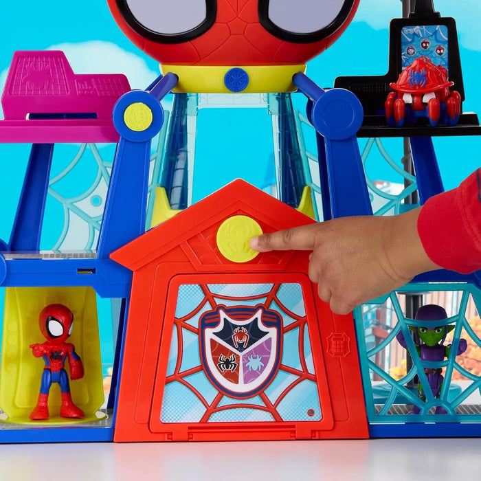 HASBRO Spidey Rescue Webs Webquarters