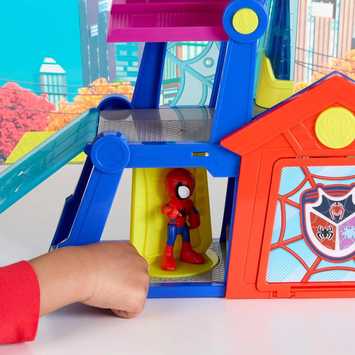 HASBRO Spidey Rescue Webs Webquarters
