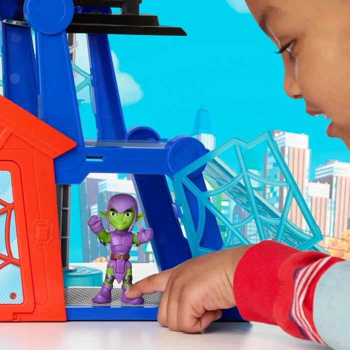 HASBRO Spidey Rescue Webs Webquarters
