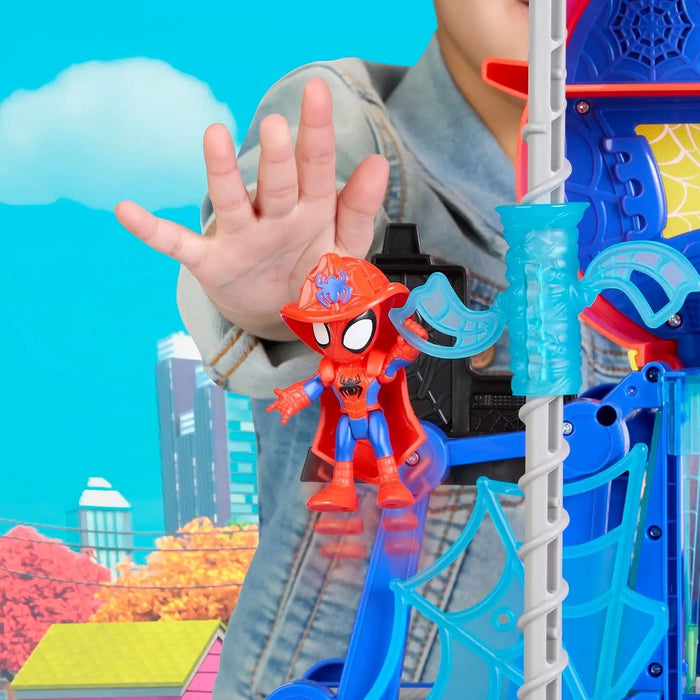 HASBRO Spidey Rescue Webs Webquarters