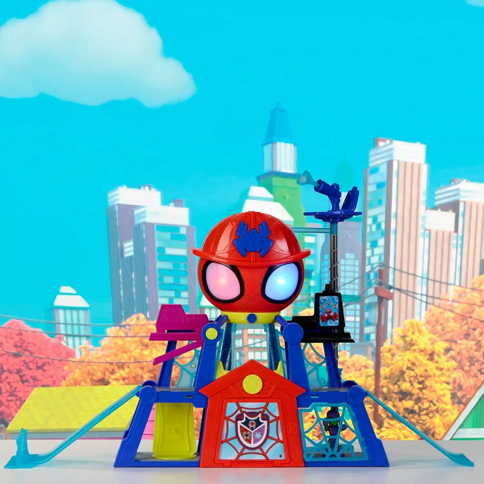 HASBRO Spidey Rescue Webs Webquarters