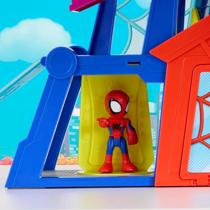 HASBRO Spidey Rescue Webs Webquarters