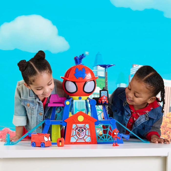 HASBRO Spidey Rescue Webs Webquarters