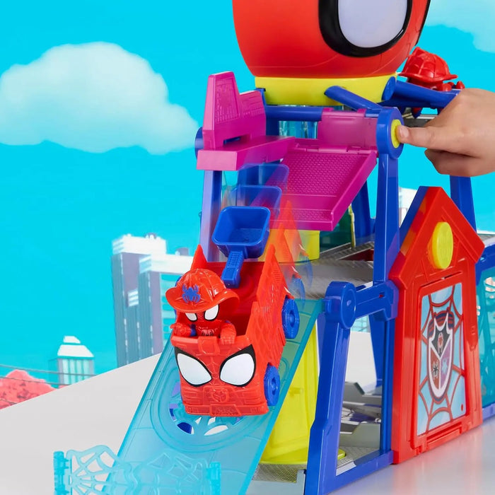 HASBRO Spidey Rescue Webs Webquarters