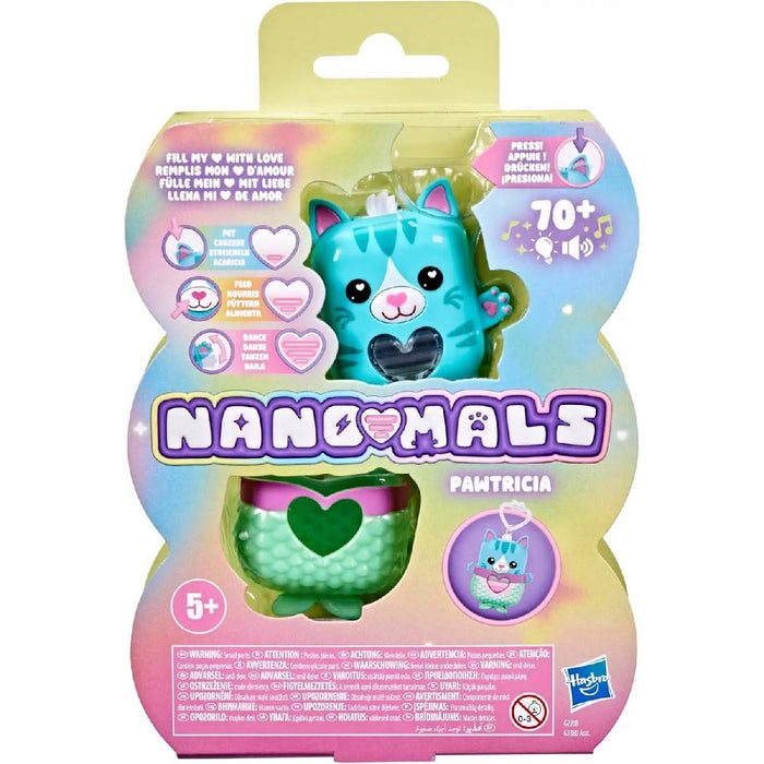 HASBRO Nano-Mals Pawtricia La Gattina Blu Cucciolo Elettronico - G2208