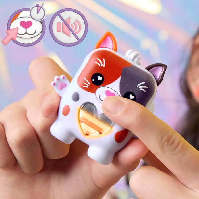 HASBRO Nano-Mals Purrnelope La Gatta Tricolore Cucciolo Elettronico - G2209
