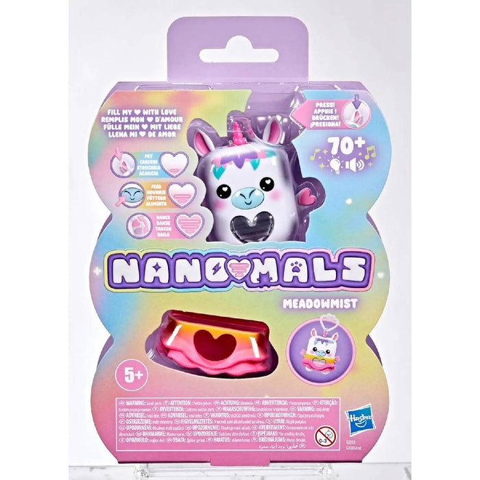 HASBRO Nano-Mals Meadowmist L'Unicorno Cucciolo Elettronico - G2210