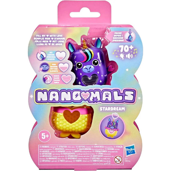 HASBRO Nano-Mals Stardream L'Unicorno Cucciolo Elettronico - G2211
