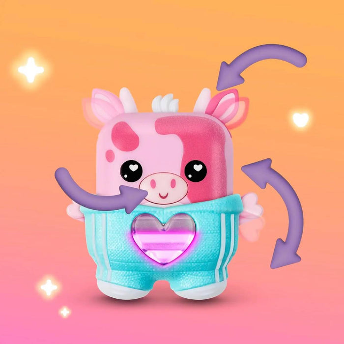 HASBRO Nano-Mals Mootilda La Mucca Rosa Giocattolo Elettronico - G2212