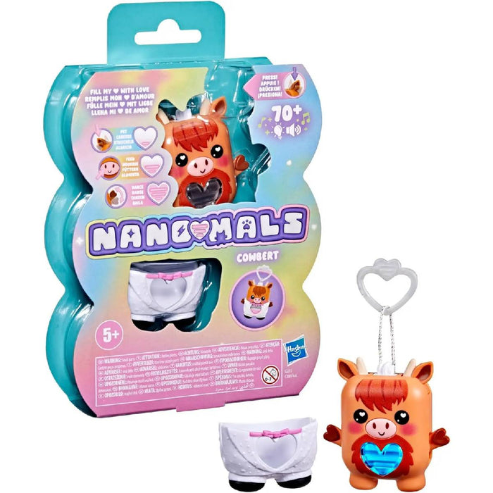 HASBRO Nano-Mals Cowbert La Mucca Highlander Giocattolo Elettronico - G2213