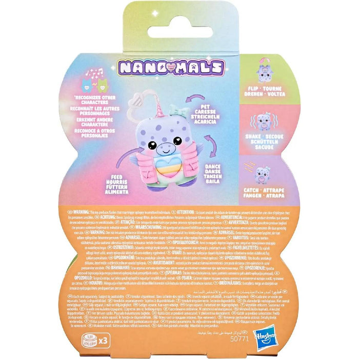 HASBRO Nano-Mals Blubby Il Narvalo Cucciolo Elettronico - G2214