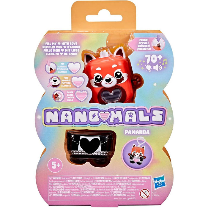 HASBRO Nano-Mals Pamanda Il Panda Rosso Cucciolo Elettronico - G2215