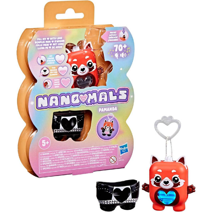 HASBRO Nano-Mals Pamanda Il Panda Rosso Cucciolo Elettronico - G2215