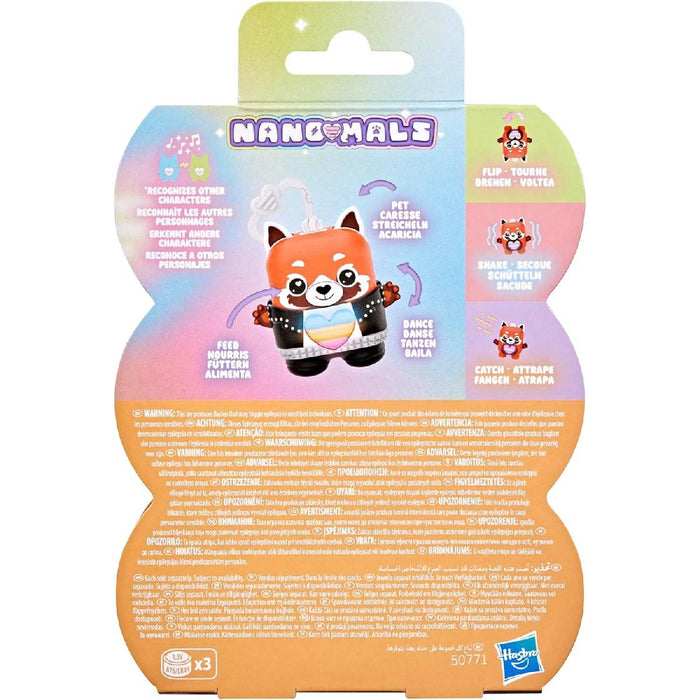 HASBRO Nano-Mals Pamanda Il Panda Rosso Cucciolo Elettronico - G2215
