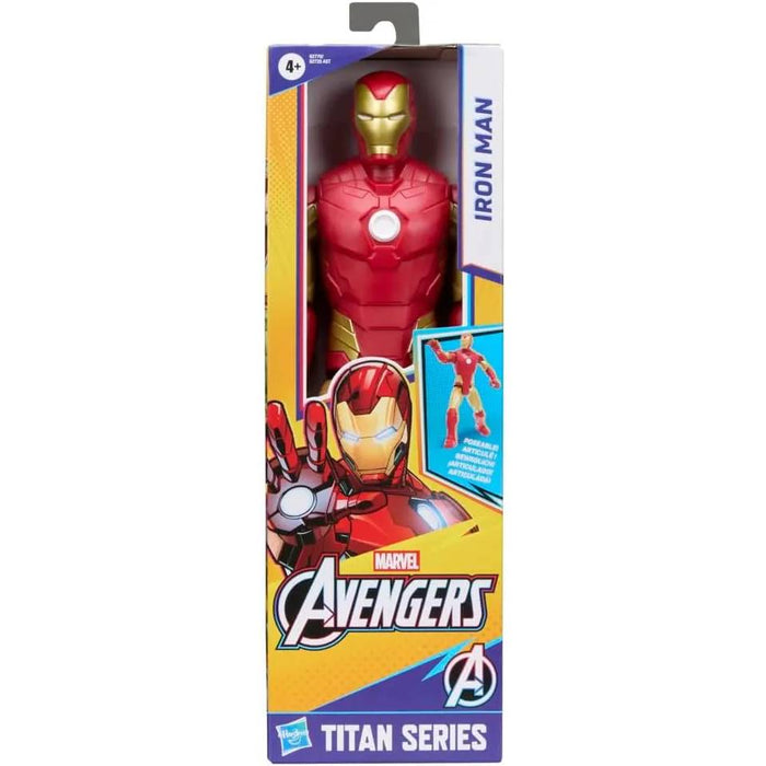 HASBRO Avengers Titan Hero Iron Man Articolato - G27705X00