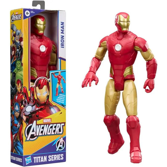HASBRO Avengers Titan Hero Iron Man Articolato - G27705X00