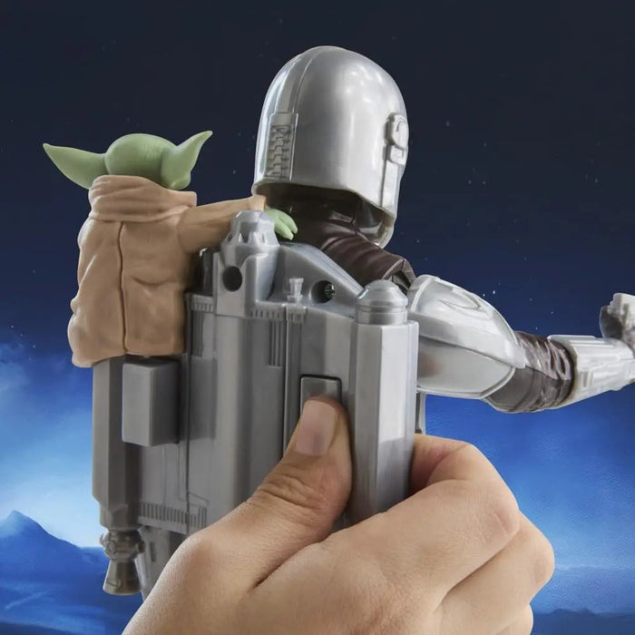 HASBRO Mandaloriano E Grogu Con Blaster