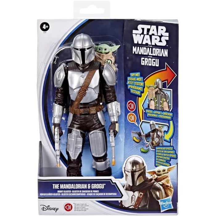 HASBRO Mandaloriano E Grogu Con Blaster
